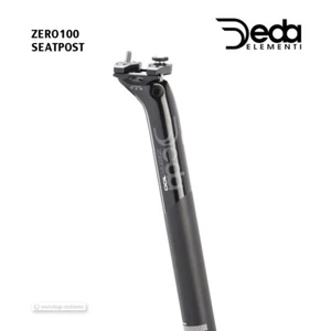 NEW Deda Elementi ZERO100 Alloy Seatpost : POB BLACK 31.6 MM - Picture 1 of 1