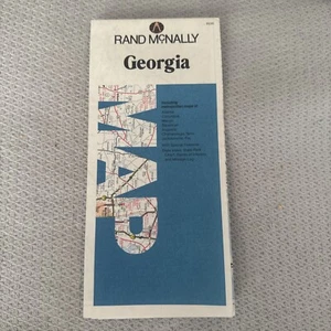 Official Rand McNally GEORGIA Tourist Travel Road Map ISBN 0-528-27360-4 - Picture 1 of 6