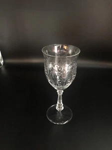 "Copa de agua de cristal afilado de roca patrón transparente 2005-2 altura es de 7,5"" (7 disponibles)" - Imagen 1 de 11