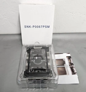 *NEW* Supermicro 1U Passive CPU Heat Sink Socket LGA3647-0 (SNK-P0067PSM) - Picture 1 of 8