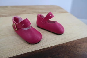 Nuevos zapatos Monique Fuschi Espléndidos para muñeca Dianna Effner Little Darling 50 mm - Imagen 1 de 2