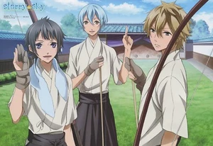 poster promo Starry sky Goulart Knight anime Summer Kanakubo Homare Miyaji Azusa - Picture 1 of 2
