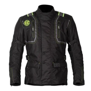 Spada Taylor Tour CE Waterproof Motorcycle Jacket Touring Coat Black Grey - Picture 1 of 7