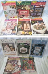 Lote de Patrones DE COLECCIÓN Punto de Cruz Bordado Aguja Libros de Aguja Años 100 - Imagen 1 de 3