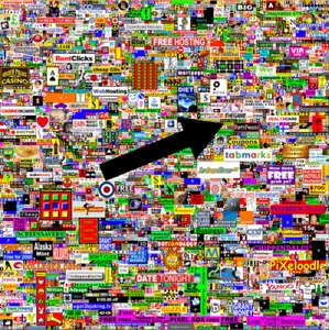 300 Pixels on MillionDollarHomepage.com linked to Myfundtrader.com - Picture 1 of 4