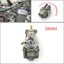 1x 28MM PWK Aluminum Carburetor For Motorcycle ATV 2 Stroke Cycle 80-350cc