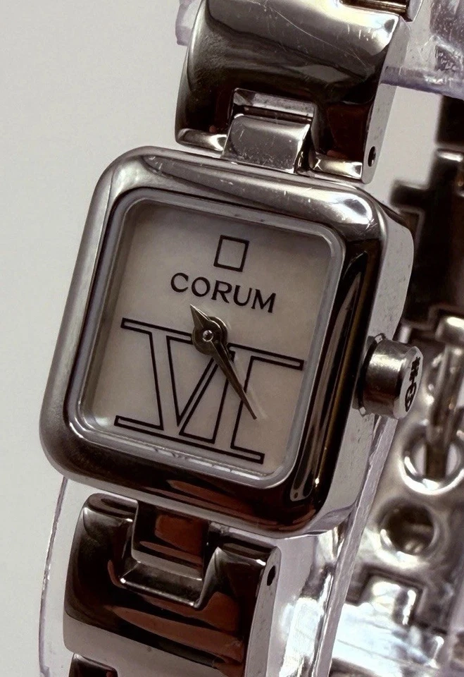 Reloj Mujer Corum Boutique Fallaci Acero Inoxidable, Madreperla 15mm, Funciona” Foto 1 de 4