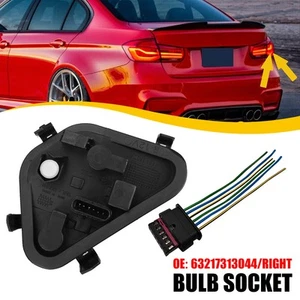 Fits For BMW 320i 328i 335i Tail Light Lamp Rear Panel Right Side Bulb Socket EJ - Picture 1 of 15