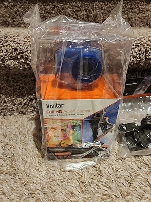 New Sealed Vivitar Full HD Action Camera Bundle - Image 1 of 4