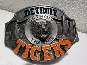Vintage Detroit Tigers Belt Buckle - Picture 1 of 2