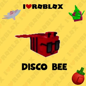 Disco Bee Pet | GaG • Grow A Garden 🪴 | Fast delivery 🚚 - Picture 1 of 1