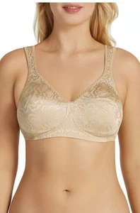 Sujetador Playtex Ultimate Lift And Support Inalámbrico Desnudo Talla 24f - Imagen 1 de 10