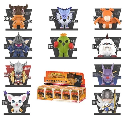 POP MART x Digimon Adventure Fridge Magnet Confirmed Figure Dolls Toy Open Box - Image 1 of 4