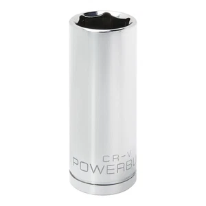Powerbuilt 1/2 Inch Drive x 7/8 Inch 6 Point Deep Socket - 642205 - Picture 1 of 5