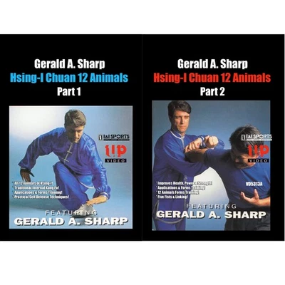 2 DVD SET Hsing-I Chuan 12 Animals kung fu - Gerald A. Sharp - Image 1 of 3