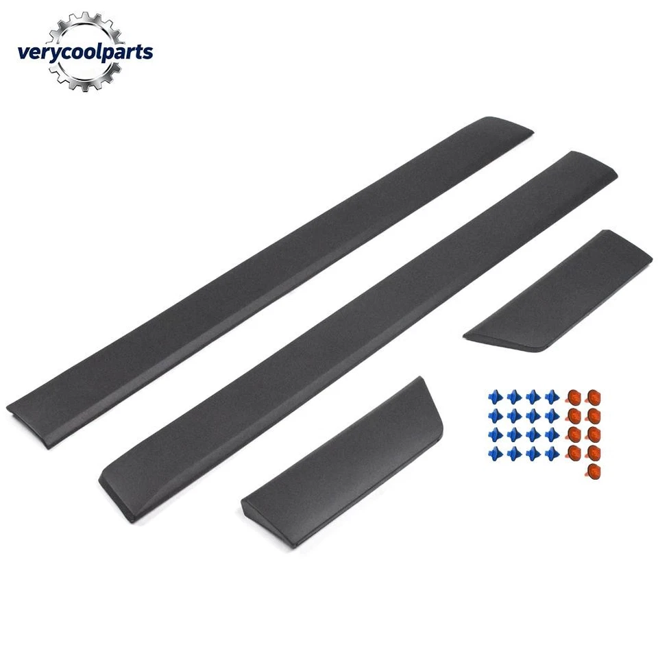 Комплект из 4 молдингов для внешней двери водителя и пассажира для Toyota FJ Cruiser 2007-2014 годов выпуска - Изображение 1 из 4