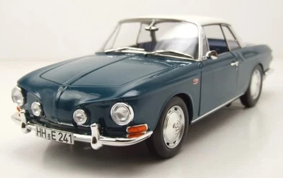 MODELCAR, VOLKSWAGEN Karmann Ghia 1500 Tipo 34 1961 Blu e bianco, 1/18,  NORE... - Immagine 1 di 4