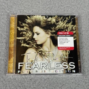 Taylor Swift Fearless Platinum Edition CD DVD 2009 Target Exclusive New Sealed - Imagen 1 de 11