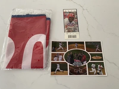Филадельфия Phillies 2008 MLB World Series чемпионата баннер флаг SGA новый в коробке - Изображение 1 из 4