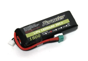 Torcster LiPo 1800mAh 3s 11,1V 30C+ Akku Batterie Modellbau Flugzeug NEU&OVP - Picture 1 of 1