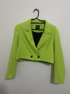 Sportsgirl Green Crop Blazer - Picture 1 of 3