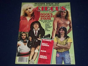 1982 JULY 31 CIRCUS MAGAZINE - ZEPPELIN - PLANT - JOURNEY'S - HALEN - J 450 - Imagen 1 de 2