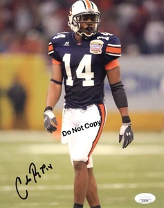 CARLOS ROGERS signed 8x10 Photo Auburn Tigers National Champions JSA - Picture 1 of 1