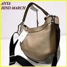 [Good Condition] Anya Hindmarch 2-way Handbag Shoulder Bag Gray
