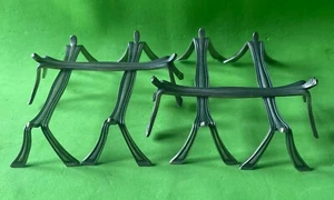 FRENCH CHRISTOFLE KNIFE RESTS BOREAL PATTERN SET 6 PIECES - Bild 1 von 10