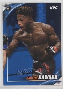 2019 Topps UFC Knockout Blue /88 Hakeem Dawodu #15 Rookie RC