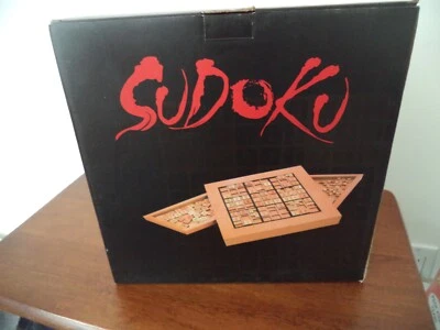 Sudoko Wooden Game Board and Pieces by Wood Expressions, Inc. - Image 1 of 4