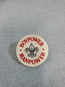 1970 "Boy Power ManPower" neckerchief slide - Picture 1 of 2
