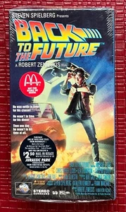 Back to the Future (VHS 1985) McDonalds Promo NEW FACTORY SEALED MCA Universal - Picture 1 of 6