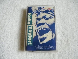 KOKO TAYLOR- What It Takes / The Chess Years - CASSETTE CHESS MCA - 1991 BLUES - Picture 1 of 6