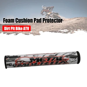 Manillar universal barra transversal barra negra protector almohadilla de cojín para motocicleta - Imagen 1 de 7