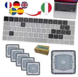 Sostituzione tasti conversione tastiera italiano apple macbook pro A2159 13 2019 - Picture 1 of 4