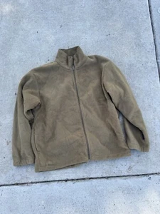 Tru Spec Fleece Full Zip Jacket Tan Large - Picture 1 of 4