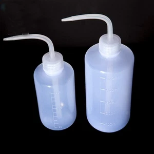 250ml 500ml Plastic LDPE Laborotary Tattoo Wash Squeezy Measuring Bottle - Picture 1 of 5