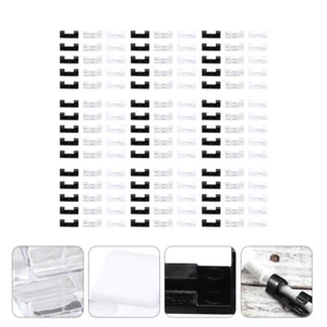 120 Pcs Kabelmanagement-Clip Fräulein Kabelbefestigung Zu Hause Kabel-Organizer - Photo 1/12