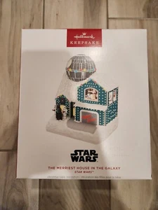 Hallmark Keepsake Star Wars Merriest House Galaxy Table Decoration Light & Sound - Picture 1 of 3