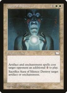 MTG AURA OF SILENCE PLAYED - AURA DI SILENZIO - WTH - MAGIC IT - Imagen 1 de 1