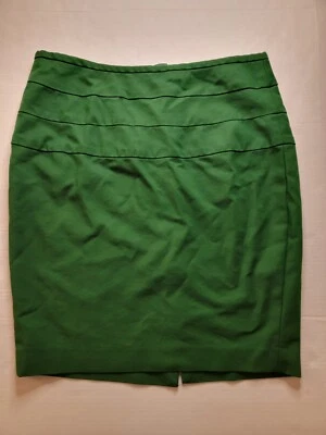 Falda Zara Basic Verde Lápiz Talla XL Foto 1 de 4