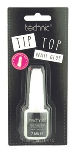 Technic - Brush on Nail Clear Glue 7ml False Nail Application On Tip Top Glue - Picture 1 of 1