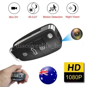 Portable 1080P Mini Camera Car Key Fob DVR Recorder Night Vision Camera Video - Picture 1 of 24