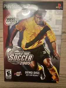 Playstation 2 World Tour Soccer 2005 Demo Disc Brand New Factory Sealed PS2 - Picture 1 of 2