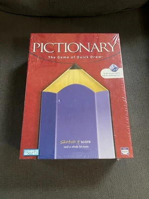 Pictionary The Game of Quick Draw Edición 20 Aniversario Parker Brother SELLADO Foto 1 de 3