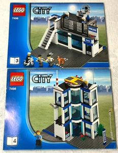 Lego City Polizeistation 7498 nur Anleitungen #3 & #4 2011 T3 - Bild 1 von 7