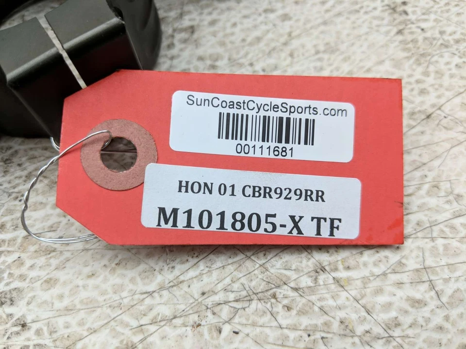 00 01 Abrazaderas de clip para manillar de manillar Honda CBR929RR CBR 929 Foto 1 de 4