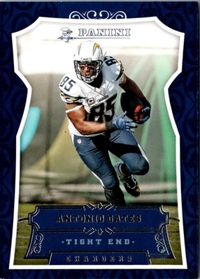 2016 Panini Antonio Gates #70 San Diego Chargers Football Card - Image 1 of 2