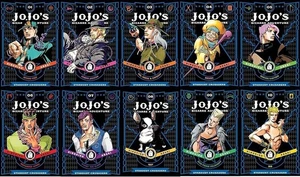 Jojo’s Bizarre Adventure Manga Part 3 Stardust Crusaders Vol 1-10 Neu Sealed - Bild 1 von 6